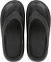 Geweo Slippers Heren Dames EVA Badslippers -Flip Flops Slim Slippers Verdikte Lichtgewicht Super Zacht aan je Voeten Anti-Slip en Stevig Voetbed Anti-lawaai Zwart - Thumbnail 1
