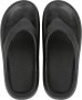 Geweo Slippers Heren Dames EVA Badslippers -Flip Flops Slim Slippers Verdikte Lichtgewicht Super Zacht aan je Voeten Anti-Slip en Stevig Voetbed Anti-lawaai Zwart - Thumbnail 1