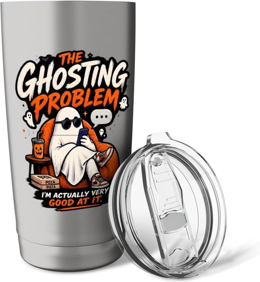 Ghosting-Thermobeker met dubbele wand