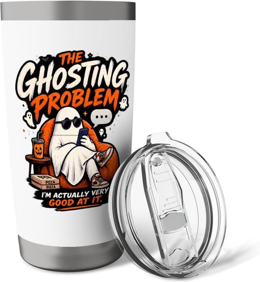 Ghosting-Thermobeker met dubbele wand