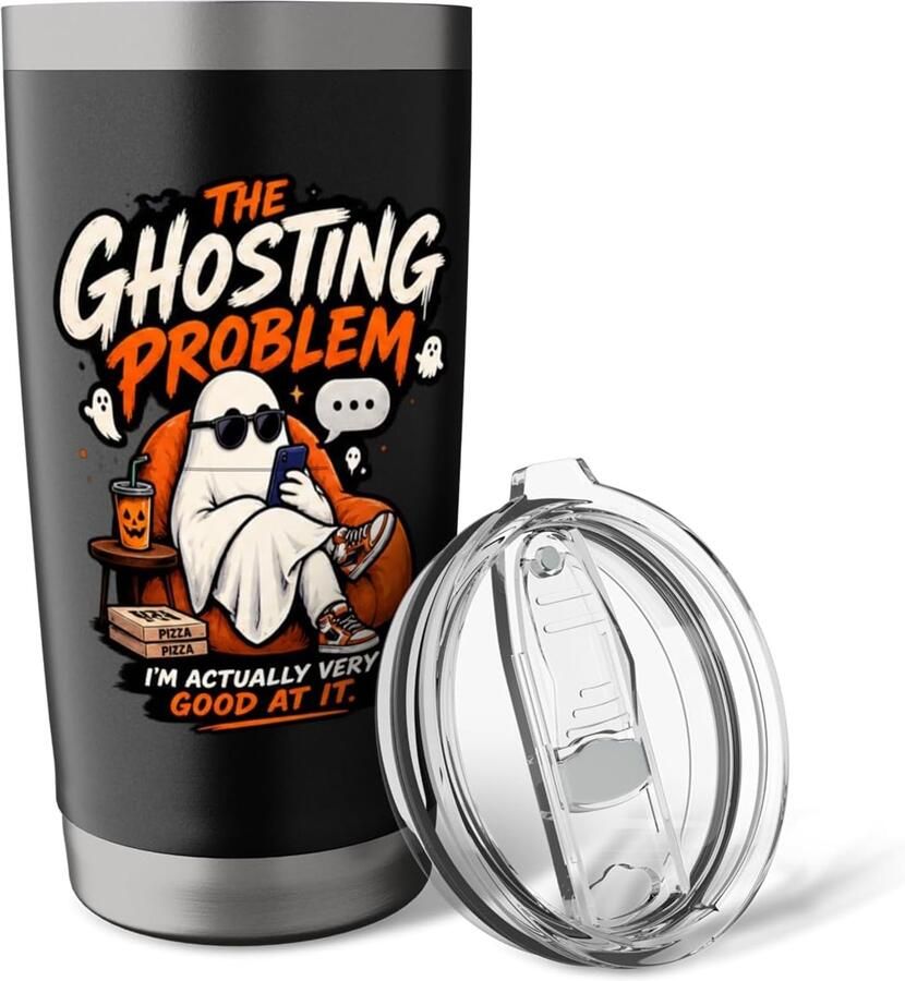 Ghosting-Thermobeker met dubbele wand
