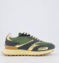 Ghoud Uni Mesh Glitter Sneaker Sneakers Dames Groen - Thumbnail 1