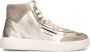 GHOUD Hoge Sneakers Dames Met Mid Sneaker Maat: 37 Materiaal: Leer Kleur: Goud - Thumbnail 1
