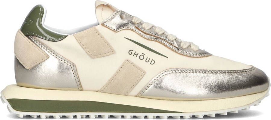 GHOUD Lage Sneakers Dames Rush Soft Low Maat: 37 Materiaal: Leer Kleur: Groen