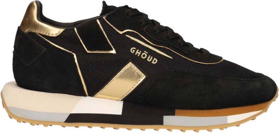 Ghoud Geborduurde Logo Rush Groove Sneakers Zwart Dames