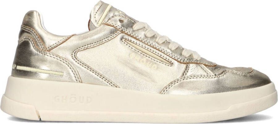 GHOUD Lage Sneakers Dames Tweener Low D Maat: 36 Materiaal: Leer Kleur: Goud