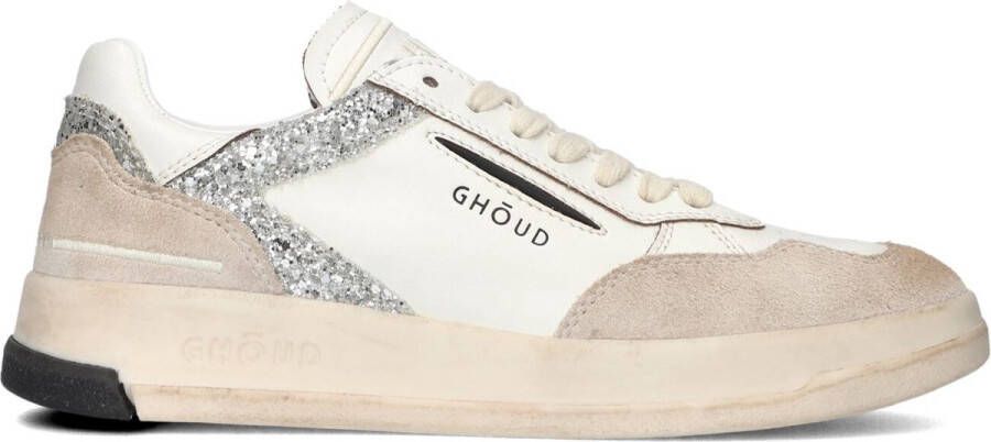 GHOUD Lage Sneakers Dames Tweener Low D Maat: 41 Materiaal: Leer Kleur: Grijs