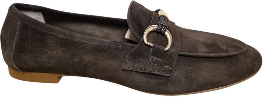 Gianluca Pisati Ivy Camoscui TDM Instappers Bruin Suede Dames Bruin