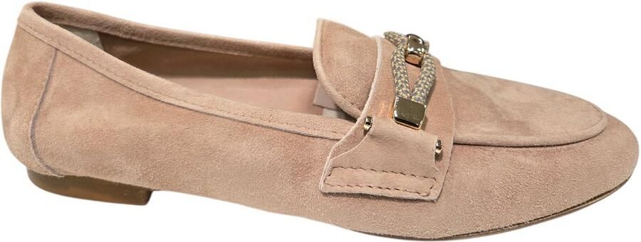 Gianluca Pisati Trecy Camoscio Deserto Instappers Beige Suede Dames Beige