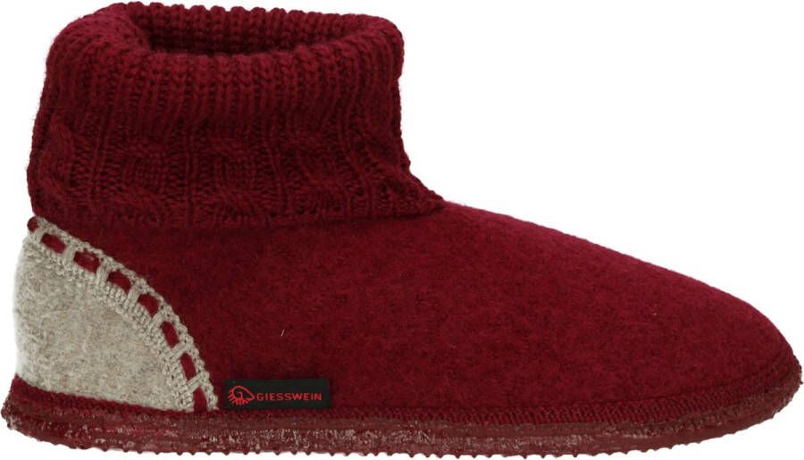 Giesswein FREIBURG Dames pantoffels Rood