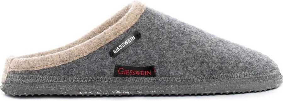 Giesswein DANNHEIM~~~~~~~~~~~~~~~~~~~~~~ pantoffels pantoffels Grijs