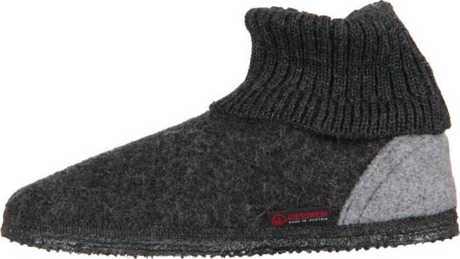 Giesswein Kramsach Donker Pantoffel Grijs - Foto 2