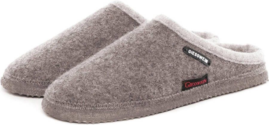 Giesswein Dannheim Pantofole Unisex - Calde E Morbide In Lana Bollita, Blu, Taglia 42 2/3 EU