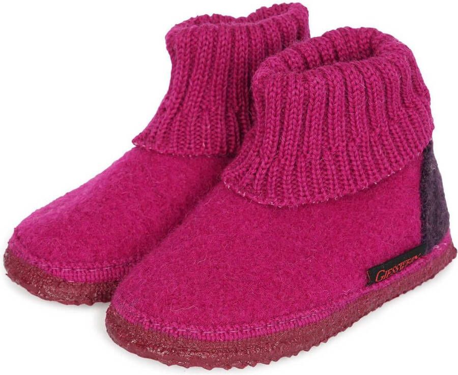 Giesswein KRAMSACH Dames MeisjesPantoffels Kleur: Roze