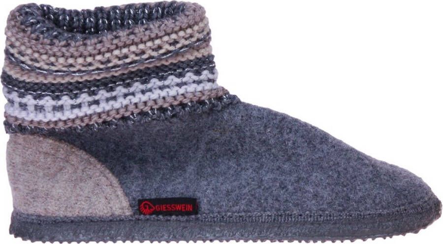Giesswein Sloffen Vrouwen grijs beige wit - Foto 3