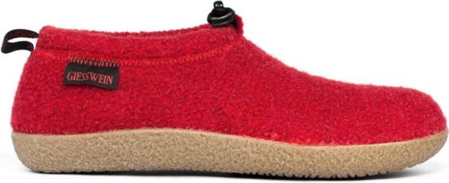 Giesswein VENT~~~~~~~~~~~~~~~~~~~~~~~~~~ pantoffels pantoffels Rood