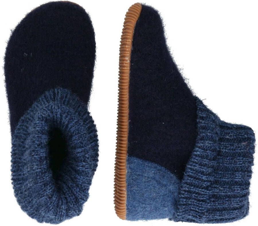 Giesswein WILDPOLDSRIED~~~~~~~~~~~~~~~~~ sPantoffelsKinderpantoffels Blauw
