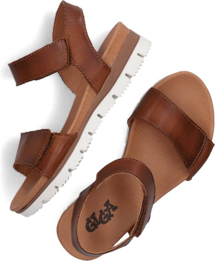 Giga Shoes G4150 Kinderen MeisjesSandalenKindersandalen Cognac - Foto 3