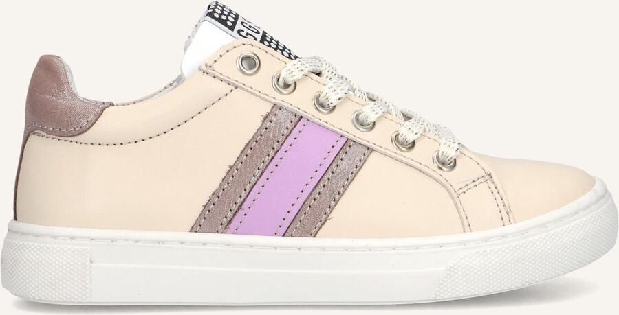 Giga G4510 Sneakers Jongens Leren Sneaker Beige