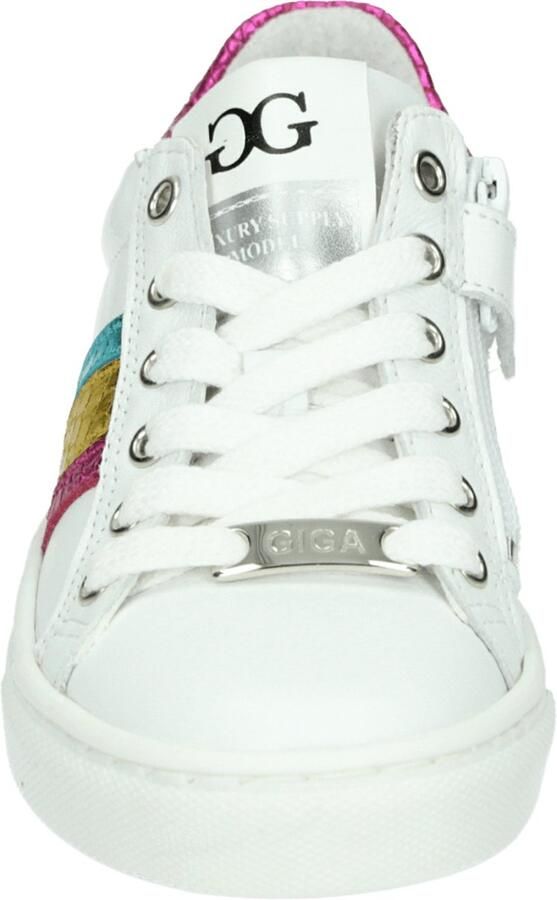 Giga Shoes G3921A~~~~~~~~~~~~~~~~~~~~~~~~ MeisjesLage schoenenKindersneakers Wit beige - Foto 3