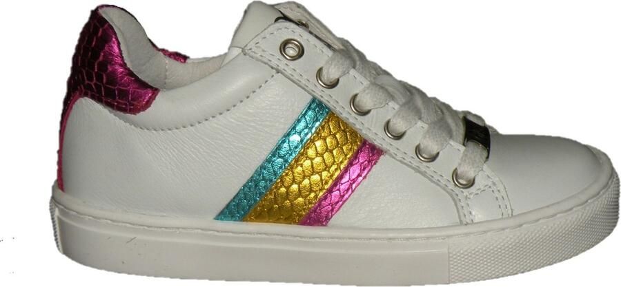 Giga Shoes G4140~~~~~~~~~~~~~~~~~~~~~~~~~ MeisjesLage schoenenKindersneakers Wit beige - Foto 9