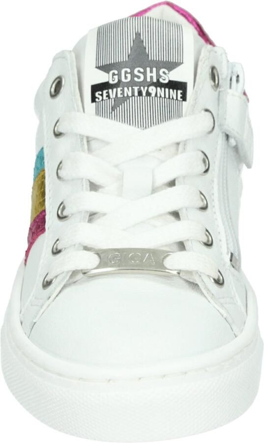 Giga Shoes G4140~~~~~~~~~~~~~~~~~~~~~~~~~ MeisjesLage schoenenKindersneakers Wit beige - Foto 5