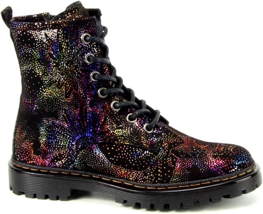 Giga Shoes G4335~~~~~~~~~~~~~~~~~~~~~~~~~ Half-hoog Zwart