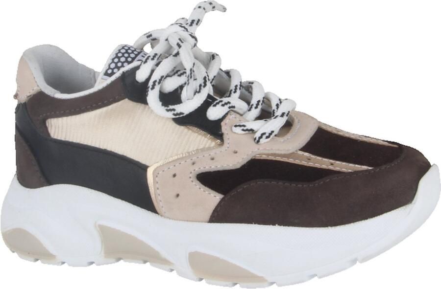 Giga Shoes G4650-B71A51 meisjes veterschoenen bruin