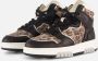 Giga Leopard Sneakers zwart Leer Dames - Thumbnail 1