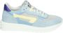 Giga Shoes G4080~~~~~~~~~~~~~~~~~~~~~~~~~ MeisjesLage schoenenKindersneakers Blauw - Thumbnail 1