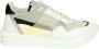 Giga Shoes G4081~~~~~~~~~~~~~~~~~~~~~~~~~ MeisjesLage schoenenKindersneakers Wit beige - Thumbnail 1