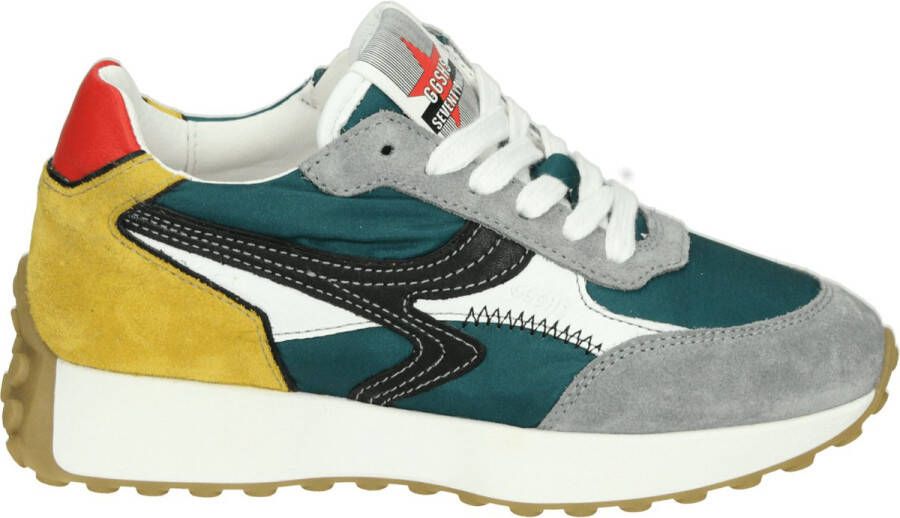 Giga Shoes G4095~~~~~~~~~~~~~~~~~~~~~~~~~ JongensLage schoenenKindersneakers Groen