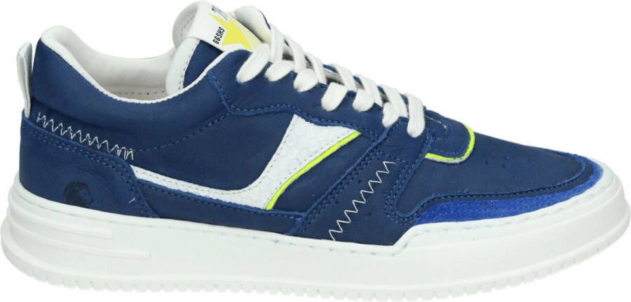 Giga Shoes G4116 Kinderen Lage schoenenJongensKindersneakers Blauw