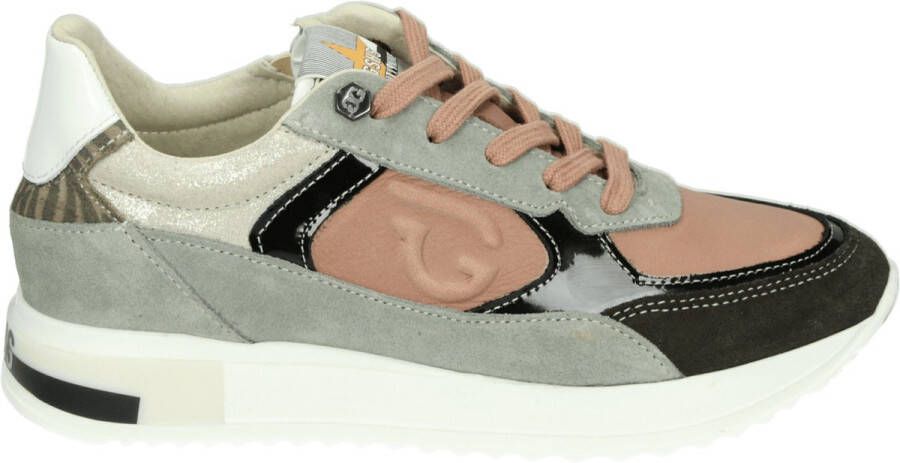 Giga Shoes G4160~~~~~~~~~~~~~~~~~~~~~~~~~ MeisjesLage schoenenKindersneakers Grijs