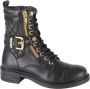 Giga Shoes G4343~~~~~~~~~~~~~~~~~~~~~~~~~ Half-hoog Zwart - Thumbnail 1