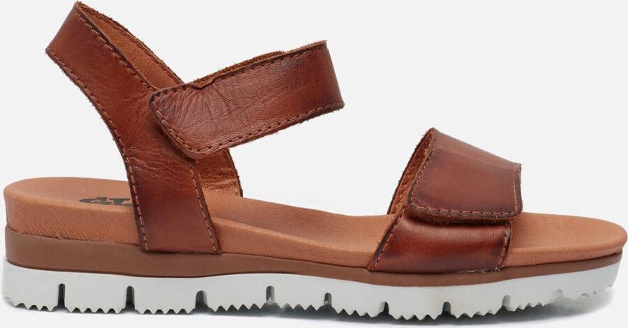 Giga Shoes G4150 Kinderen MeisjesSandalenKindersandalen Cognac - Foto 6