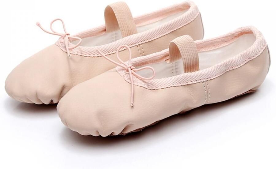 Gigicial Balletschoenen Balletschoentjes Comfortabel & Ademend Duurzaam Antislip Ontwerp 1 Voor Danslessen En Podiumoptredens Huidskleur