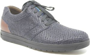Gijs 2054 204 9971 Blauwe heren sneaker wijdte G