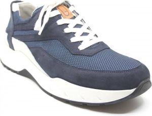 Gijs 2070 804 9559 Blauwe sneaker wijdte G