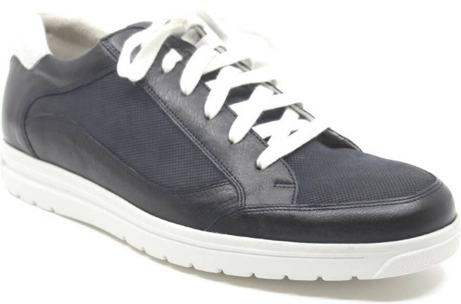 Gijs 2098 202 9611 Blauwe sneaker wijdte E