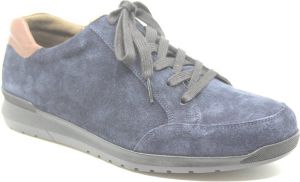 Gijs 2099 208 0076 Blauwe brede sneaker wijdte K