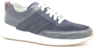 Gijs -2120 904 0396 blauwe sneaker wijdte G