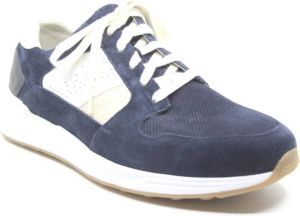 Gijs 2121 908 0400 Blauw combi kleurige brede sneakers