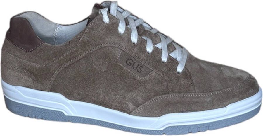 Gijs Sneaker taupe K rob suede Kleur Taupe)