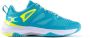 Gilbert Netball Aqua Fluo Yellow Sz 3 5.5 Sz 4.5 Aqua Fluo Yellow - Thumbnail 2