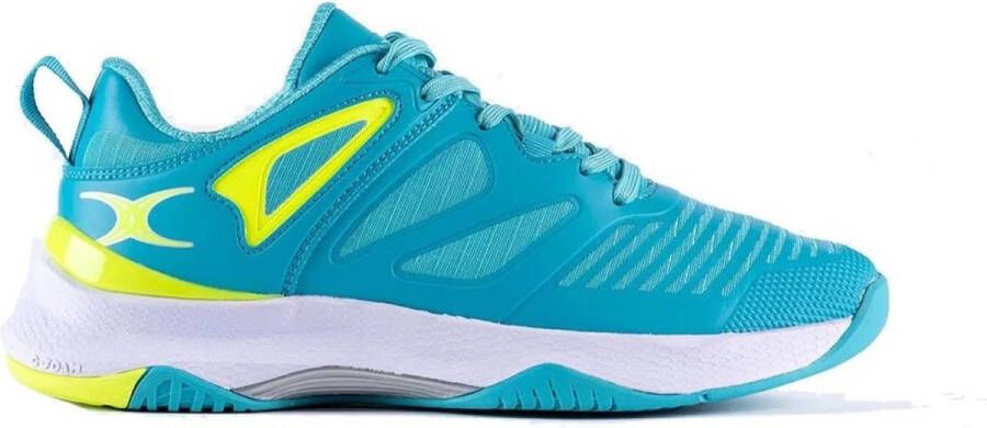 Gilbert Netball Aqua Fluo Yellow Sz 3 5.5 Sz 5.5 Aqua Fluo Yellow