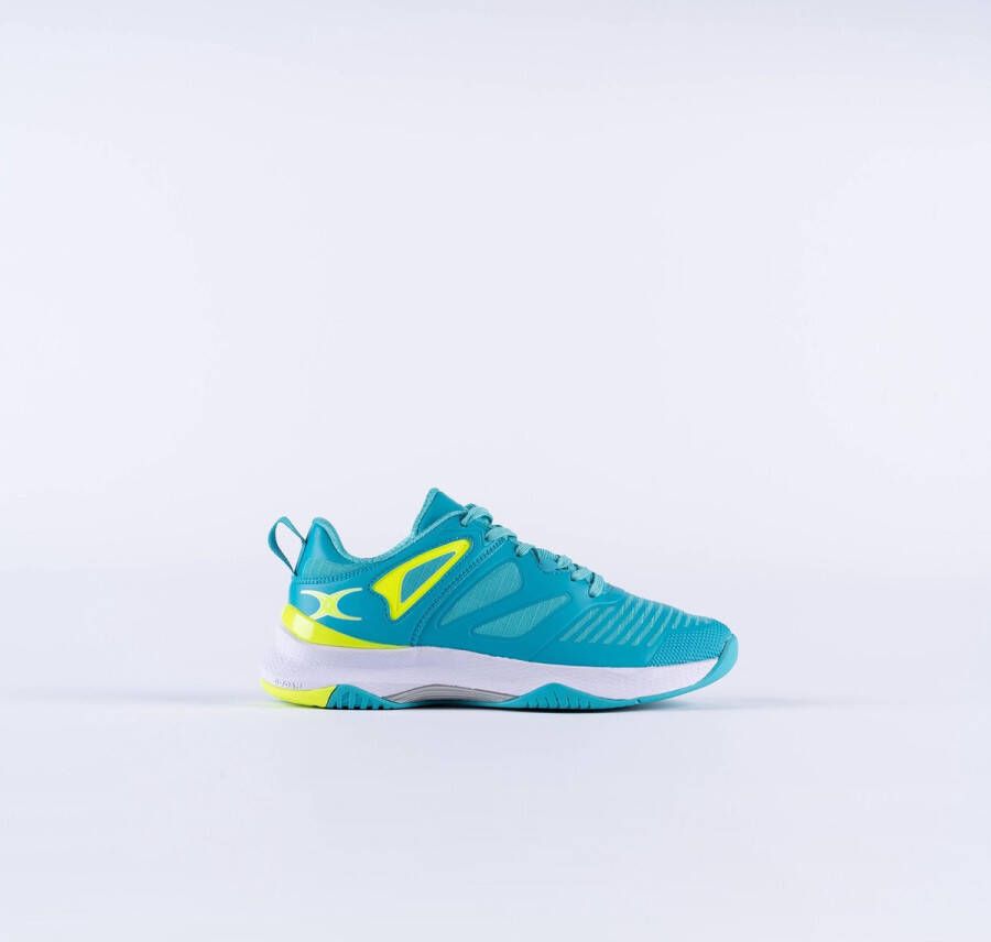 Gilbert Netball Aqua Fluo Yellow Sz 6 11 Sz 7 Aqua Fluo Yellow