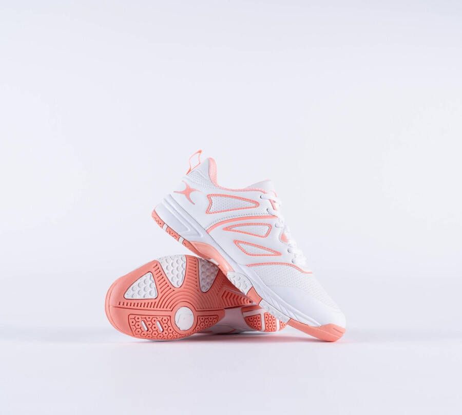 Gilbert Netball Sz 6 11 Sz 7.5 White Coral