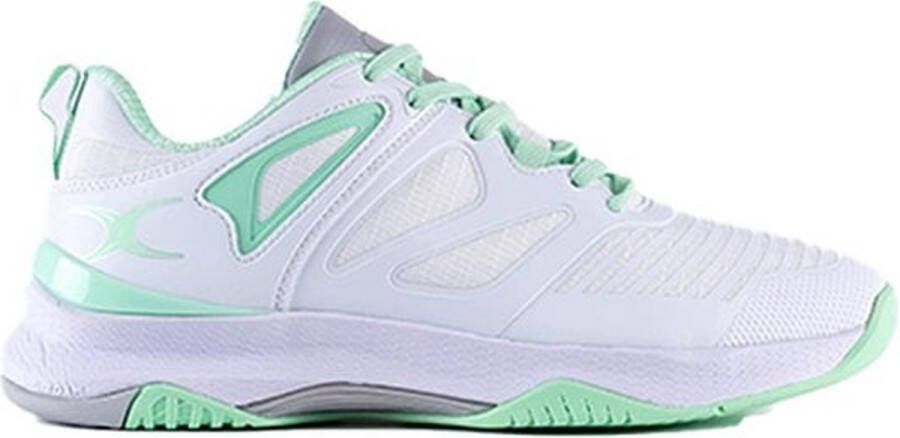 Gilbert Netball White Mint Sz 3 5.5 Sz 5 White Mint