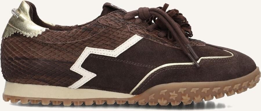 GIO+ Cielo Sneakers Dames Bruin